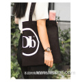 Spot portable cotton canvas bag printing logo customized wholesale female wholesale black gift advertising canvas bag